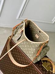 LV Carryall Cargo PM Monogram Denim Khaki M27623- 33.5x23x15cm - 3