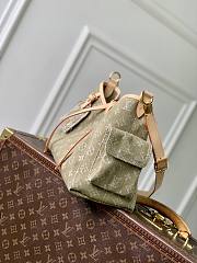 LV Carryall Cargo PM Monogram Denim Khaki M27623- 33.5x23x15cm - 4