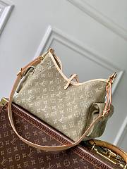 LV Carryall Cargo PM Monogram Denim Khaki M27623- 33.5x23x15cm - 6