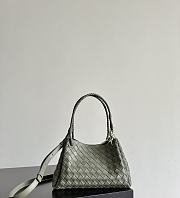 Bottega Veneta Medium Parachute Pickle - 29.5x18.5x17.5cm - 6