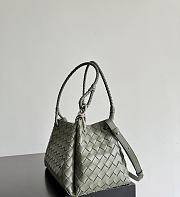 Bottega Veneta Medium Parachute Pickle - 29.5x18.5x17.5cm - 5