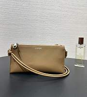 Loewe Joya Pouch In Nappa Calfskin Brown - 22x11x6cm - 6