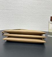 Loewe Joya Pouch In Nappa Calfskin Brown - 22x11x6cm - 3