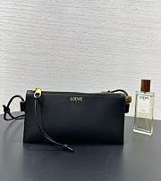 Loewe Joya Pouch In Nappa Calfskin Black - 22x11x6cm - 6
