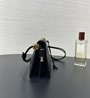 Loewe Joya Pouch In Nappa Calfskin Black - 22x11x6cm - 2
