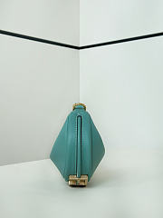 Nano Fendigraphy Black Leather Charm Tiffany - 16.5x14x5cm - 4