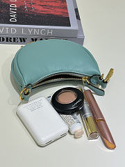 Nano Fendigraphy Black Leather Charm Tiffany - 16.5x14x5cm - 3