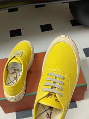 Loro Piana Nantucket Walk Sneaker Cotton Minty Lemon (20I8) - 4