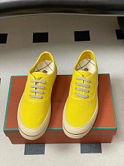 Loro Piana Nantucket Walk Sneaker Cotton Minty Lemon (20I8) - 3
