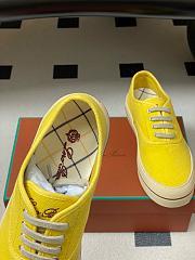 Loro Piana Nantucket Walk Sneaker Cotton Minty Lemon (20I8) - 2