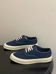 Loro Piana Nantucket Walk Sneaker Cotton Blue Navy (W000) - 6