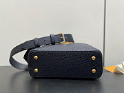 LV Capucines Mini Taurillon Leather Black M14976 - 21x13.6x8cm - 6