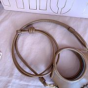 Miumiu Leather Smartphone Case Cognac 5ZT080 - 21x12.5cm - 3