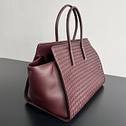 Bottega Veneta Barbara Tote Burgundy - 37x27x24cm - 2