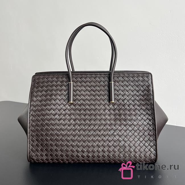 Bottega Veneta Barbara Tote Chocolate - 37x27x24cm - 1