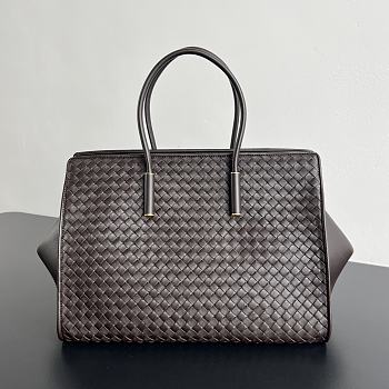 Bottega Veneta Barbara Tote Chocolate - 37x27x24cm