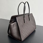 Bottega Veneta Barbara Tote Chocolate - 37x27x24cm - 4