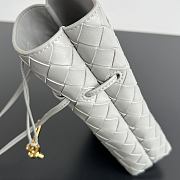 Bottega Veneta Andiamo Phone Pouch Gray - 21.5x14x7cm - 5