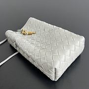 Bottega Veneta Andiamo Phone Pouch Gray - 21.5x14x7cm - 4