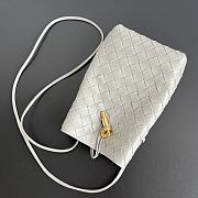 Bottega Veneta Andiamo Phone Pouch Gray - 21.5x14x7cm - 2