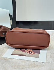 The Row Agnes Leather Bag Brown - 30x15x20cm - 4