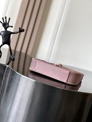 YSL Mini Le 5 A 7 In Satin And Crystals Pink - 19x11.5x4.5cm - 4