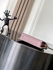 YSL Nuit Blanche In Satin And Crystals Pink - 18x18x1.5cm - 5