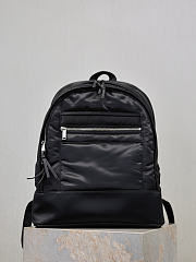 YSL City Backpack In Nylon In Black - 42x32x14cm - 1