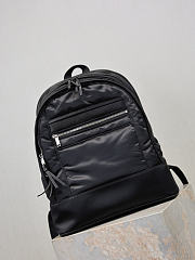 YSL City Backpack In Nylon In Black - 42x32x14cm - 5