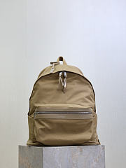 YSL City Backpack In Nylon In Beige - 42x32x14cm - 6