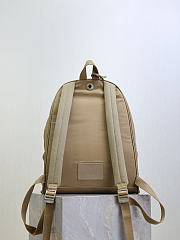 YSL City Backpack In Nylon In Beige - 42x32x14cm - 3