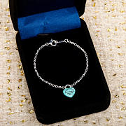Return to Tiffany Full Heart Bracelet in Sterling Silver with Tiffany Blue - 1