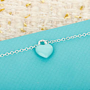 Return to Tiffany Full Heart Bracelet in Sterling Silver with Tiffany Blue - 6