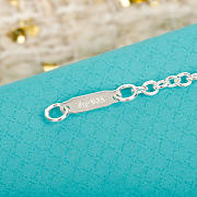 Return to Tiffany Full Heart Bracelet in Sterling Silver with Tiffany Blue - 4
