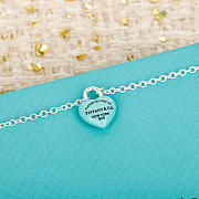 Return to Tiffany Full Heart Bracelet in Sterling Silver with Tiffany Blue - 3