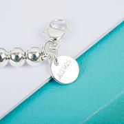 Return to Tiffany Blue Heart Tag Bead Bracelet in Silver - 2