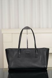 Chanel Small Shopping Bag Calfskin & Gold-Tone Metal Black - 39x20x13cm - 2