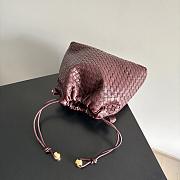 Bottega Veneta Medium Dustbag Burgundy - 29x25x6cm - 5