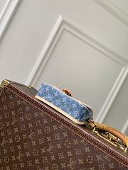LV Nano Diane Monogram Denim Blue M27700 - 19x10.5x6cm - 2