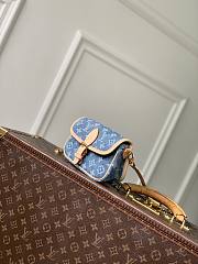 LV Nano Diane Monogram Denim Blue M27700 - 19x10.5x6cm - 3