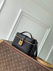 LV Low Key Vanity Pouch Black M27505 - 19x12x5.5cm - 2