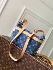 LV Cruiser Toiletry Bag Monogram Denim Blue M27945 - 22x13.5x12cm - 6