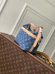 LV Cruiser Toiletry Bag Monogram Denim Blue M27945 - 22x13.5x12cm - 3