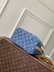 LV Cruiser Toiletry Bag Monogram Denim Blue M27945 - 22x13.5x12cm - 2
