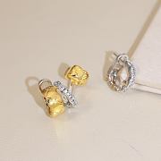 Chanel Coco Crush Earrings Yellow Gold & White Gold J11191 - 6