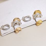 Chanel Coco Crush Earrings Yellow Gold & White Gold J11191 - 3