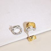 Chanel Coco Crush Earrings Yellow Gold & White Gold J11191 - 2