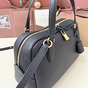 Loro Piana Small Needle Bag Calfskin Navy - 31x15x16cm - 4