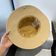 Miumiu Beige Gabardine Cowboy Hat  - 3