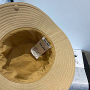 Miumiu Beige Gabardine Cowboy Hat  - 2